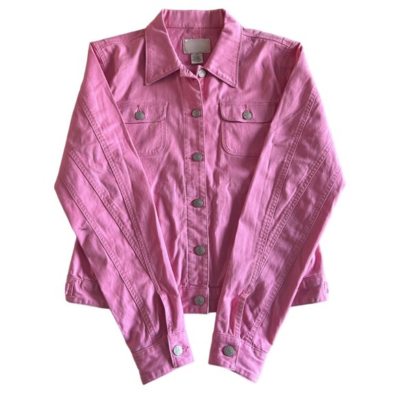 Vintage Y2K Pink Jacket With Blue Trim ALT ASO Hermione Granger - Picture 4 of 8